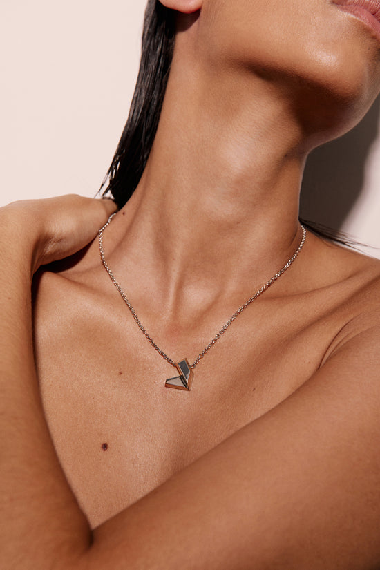 UK Necklace - Palladium