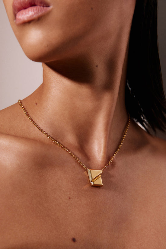 CONSTRUCTION Necklace - Gold