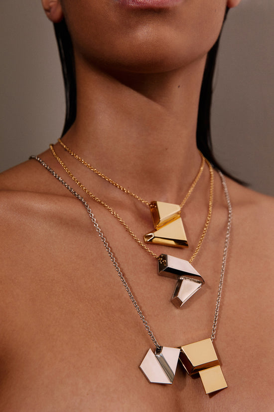 BÉTON BRUT Necklace - Gold