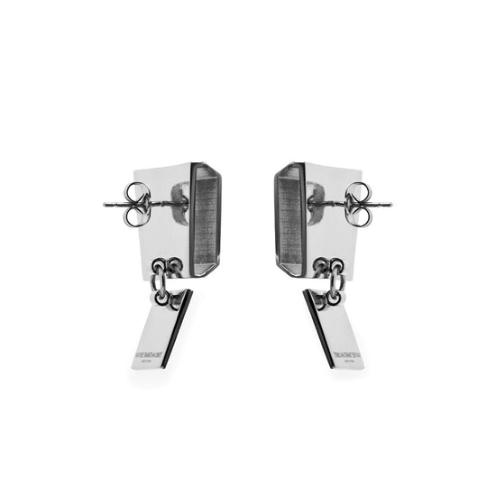 BOXES Earrings - Palladium