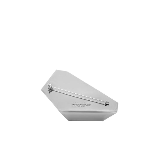 BRUTALIST Brooch - Palladium