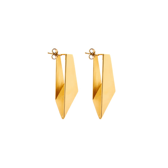 OBLIQUE Earrings - Gold