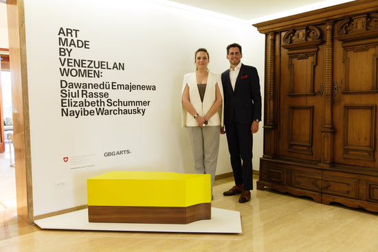 Sculptural Furniture Exhibition at the Swiss Embassy, Caracas Venezuela, 2023.