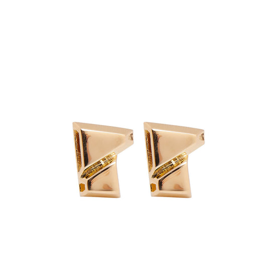 BOXES Pin Earrings - Gold