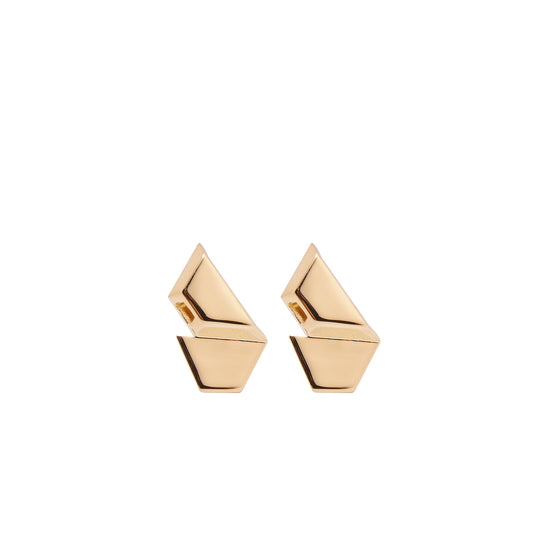 CONSTRUCTION Pin Earrings - Gold