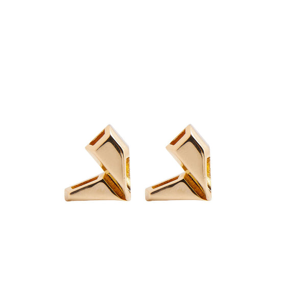 UK Pin Earrings - Gold