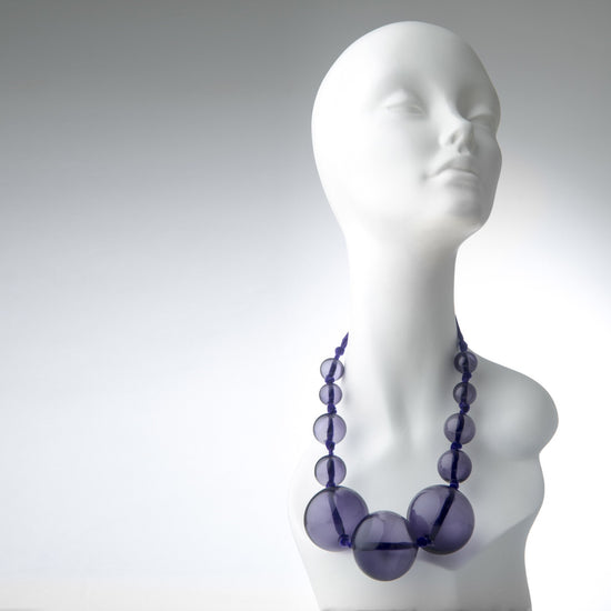 Violet Bubbles Necklace
